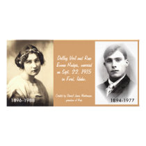 Delfay Verl and Rose Emma Hodges Photo Card photo cards