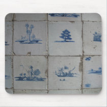 Delft Blue Tiles Mousepad mousepads