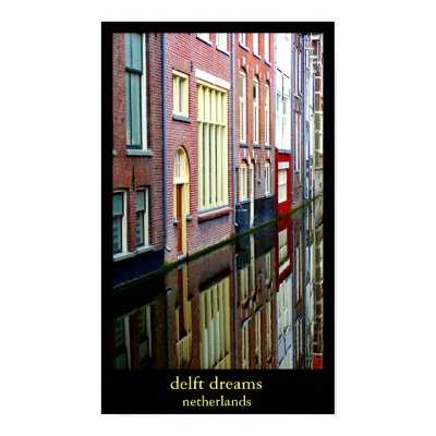 delft dreams poster by chaffeel
