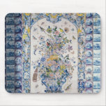 Delft tile panel from the bathroom mouse pad