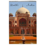 delhi calendar 2012