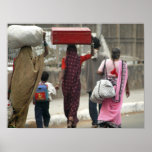 Delhi Luggage Poster