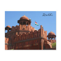 delhi red fort post cards