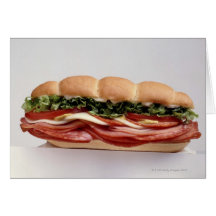 Deli sandwich card