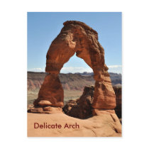 Delicate Arch - Arches National Park Postcard