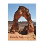 Delicate Arch - Arches National Park Postcard
