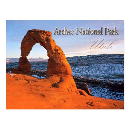 Delicate Arch, Arches National Park, Utah Post Cards