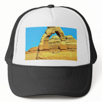 Delicate Arch At Arches National Park Mesh Hat