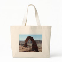 delicate arch canvas bag