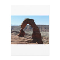 delicate arch postcard