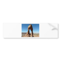 delicate arch side view bumper stickers by pinkypetals delicate arch side view bumper stickers