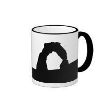 Delicate Arch Silhouette Mug