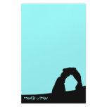 Delicate Arch Skyline Stationery