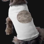 Delicate Beaded Chain Dog T-shirt
