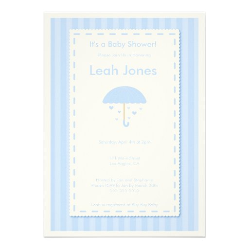 Light Blue Umbrella