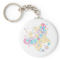Delicate Butterfly Keychain keychains