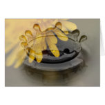 Delicate Dandelion; Customizable Greeting Card