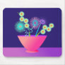 Delicate flowers mouse mat