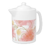 Delicate Flowers Teapot