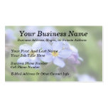 Delicate Forget Me Not Flowers Business Card