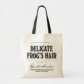 Delicate Frog's Hair Canvas Bags