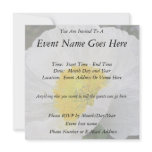 Delicate Iceland Poppy Flower Invitations
