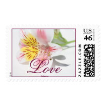 Delicate Lilly Love Postage Stamp