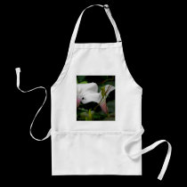 Delicate Morning Glories aprons