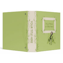 Delicate Moss Design binders by wizardmarilyn Delicate Moss Design binders