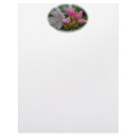 Delicate Pink Azaleas Letterhead Design