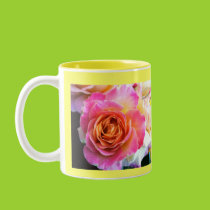 Delicate Pink Rose Mug mugs