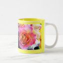Delicate Pink Rose Mug mug