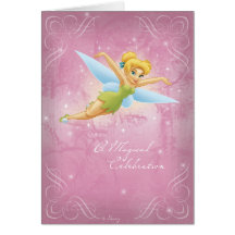 Delicate Purple Bordered Disney Card