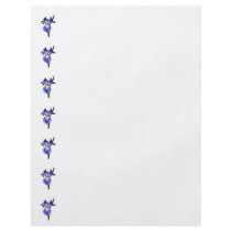Delicate Purple Iris Personalized Flyer