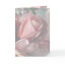 Delicate Rose Mother's Day Card