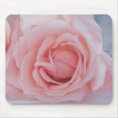 Delicate Rose Mousepad by Suzettas
