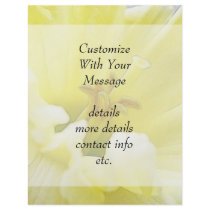 Delicate Spring Daffodil Full Color Flyer