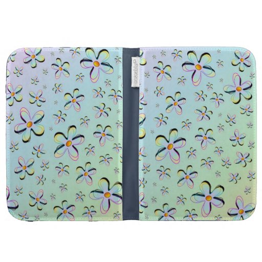 Delicate Spring Flowers Caseable Case Kindle Keyboard Covers