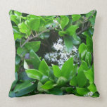 Delicate Spring Flowers Decorative Accent Pillow