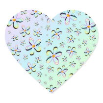 Delicate Spring Flowers Sticker