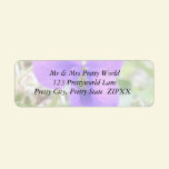 Delicate Spring Violet labels