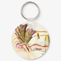 Delicate Summer Faerie keychains by RedSangre Delicate Summer Faerie keychains