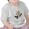 Delicate White Rose shirt