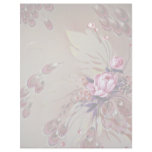 Delicate wind Yellow flowers letterhead