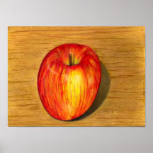 Delicious Apple Poster