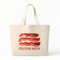 Delicious Bacon Tote Bags