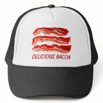 Delicious Bacon Trucker Hats