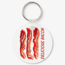 Delicious Bacon keychains