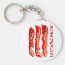 Delicious Bacon Keychain