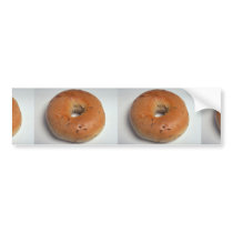 Delicious Bagel Bumper Sticker
